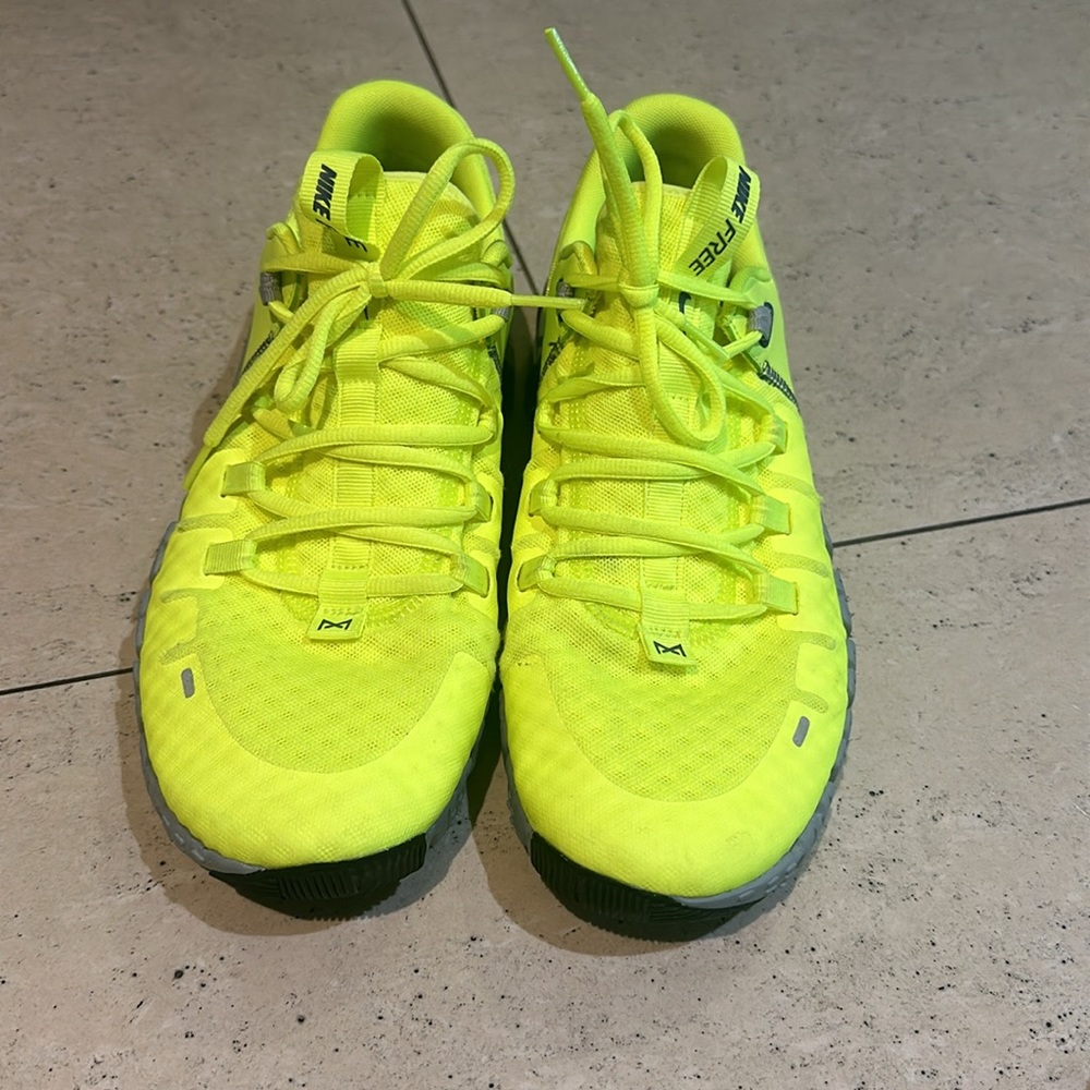 Nike Neon Yellow Athletic Shoes - Picture 2 of 3